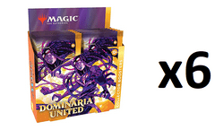 MTG Dominaria United COLLECTOR Booster CASE (6 COLLECTOR Booster Boxes)
